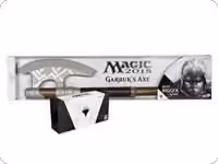 SDCC 2014 Exclusive M15 Black Planeswalkers Set w/ Axe, Media Promos — Magic sealed product price