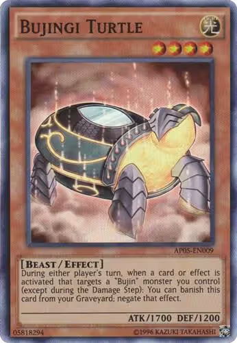 Bujingi Turtle (AP05-EN009), Astral Pack 5 — Yu-Gi-Oh! card price