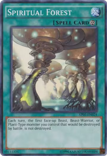 Spiritual Forest (AP05-EN024), Astral Pack 5 — Yu-Gi-Oh! card price
