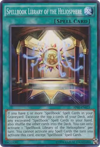 Spellbook Library of the Heliosphere (AP05-EN025), Astral Pack 5 — Yu-Gi-Oh! card price