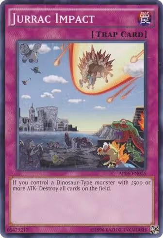 Jurrac Impact (AP05-EN026), Astral Pack 5 — Yu-Gi-Oh! card price