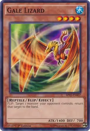 Gale Lizard (BP03-EN007), Battle Pack 3: Monster League — Yu-Gi-Oh! card price