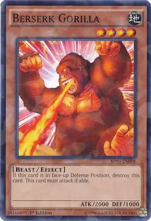 Berserk Gorilla (Shatterfoil) (BP03-EN008), Battle Pack 3: Monster League — Yu-Gi-Oh! card price
