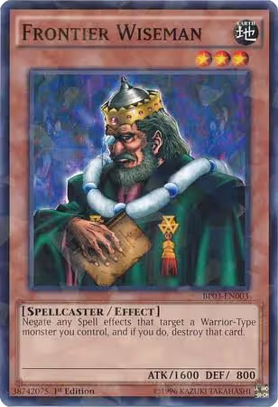Frontier Wiseman (Shatterfoil) (BP03-EN003), Battle Pack 3: Monster League — Yu-Gi-Oh! card price