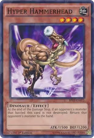 Hyper Hammerhead (Shatterfoil) (BP03-EN012), Battle Pack 3: Monster League — Yu-Gi-Oh! card price