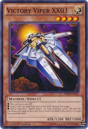 Victory Viper XX03 (BP03-EN021), Battle Pack 3: Monster League — Yu-Gi-Oh! card price