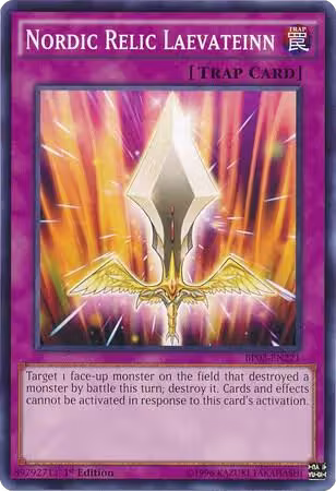 Nordic Relic Laevateinn (BP03-EN221), Battle Pack 3: Monster League — Yu-Gi-Oh! card price