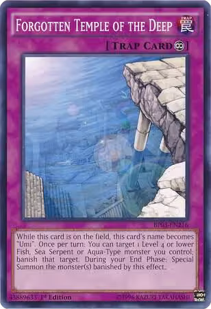 Forgotten Temple of the Deep (BP03-EN216), Battle Pack 3: Monster League — Yu-Gi-Oh! card price