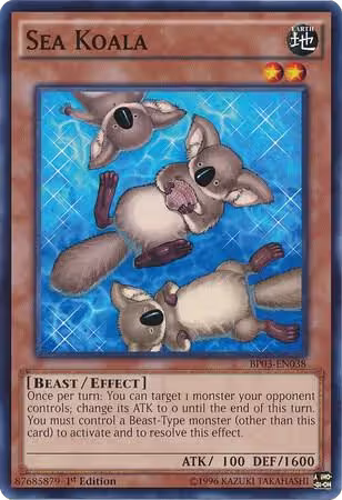 Sea Koala (BP03-EN038), Battle Pack 3: Monster League — Yu-Gi-Oh! card price
