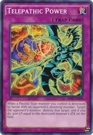 Telepathic Power (BP03-EN208), Battle Pack 3: Monster League — Yu-Gi-Oh! card price