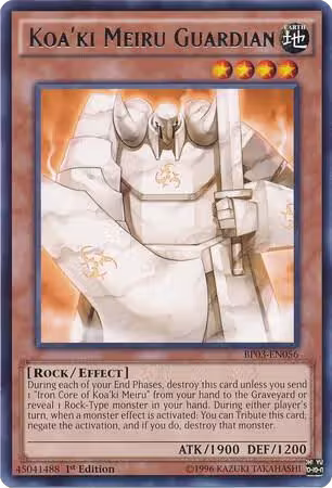 Koa'ki Meiru Guardian (BP03-EN056), Battle Pack 3: Monster League — Yu-Gi-Oh! card price