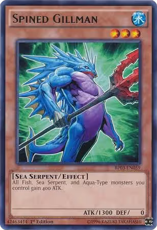 Spined Gillman (BP03-EN059), Battle Pack 3: Monster League — Yu-Gi-Oh! card price