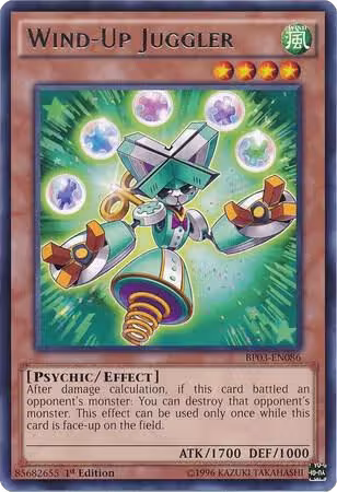 Wind-Up Juggler (BP03-EN086), Battle Pack 3: Monster League — Yu-Gi-Oh! card price