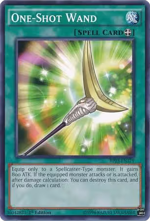 One-Shot Wand (BP03-EN179), Battle Pack 3: Monster League — Yu-Gi-Oh! card price