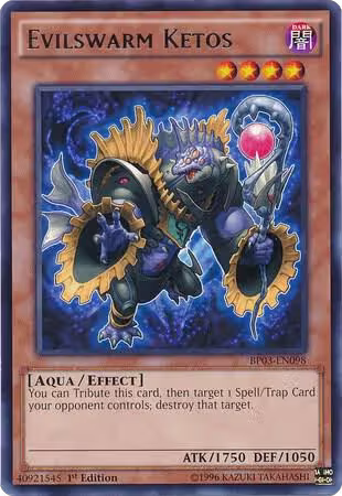 Evilswarm Ketos (BP03-EN098), Battle Pack 3: Monster League — Yu-Gi-Oh! card price