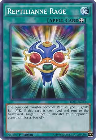 Reptilianne Rage (BP03-EN166), Battle Pack 3: Monster League — Yu-Gi-Oh! card price