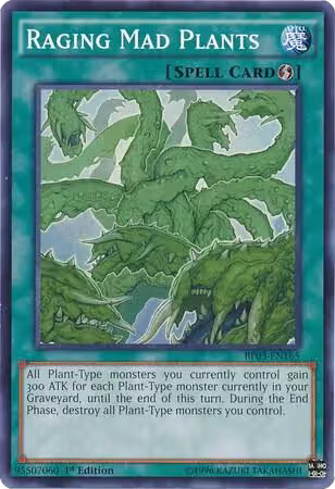 Raging Mad Plants (BP03-EN165), Battle Pack 3: Monster League — Yu-Gi-Oh! card price