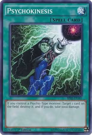 Psychokinesis (BP03-EN161), Battle Pack 3: Monster League — Yu-Gi-Oh! card price
