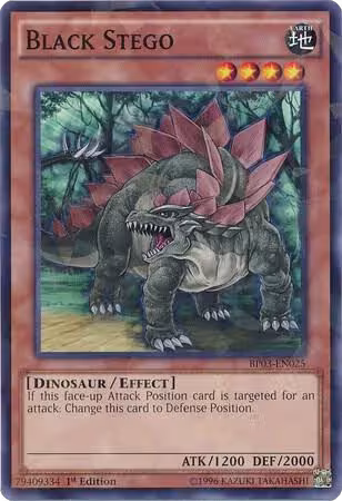 Black Stego (Shatterfoil) (BP03-EN025), Battle Pack 3: Monster League — Yu-Gi-Oh! card price