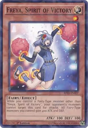 Freya, Spirit of Victory (Shatterfoil) (BP03-EN027), Battle Pack 3: Monster League — Yu-Gi-Oh! card price