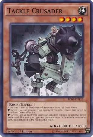 Tackle Crusader (BP03-EN113), Battle Pack 3: Monster League — Yu-Gi-Oh! card price