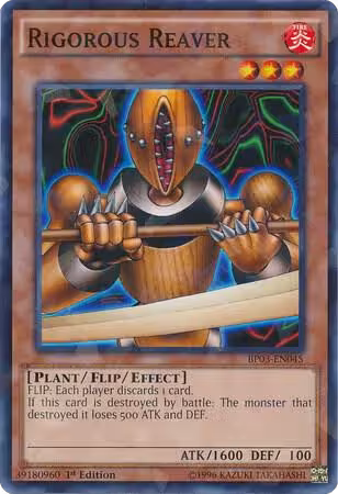 Rigorous Reaver (Shatterfoil) (BP03-EN045), Battle Pack 3: Monster League — Yu-Gi-Oh! card price