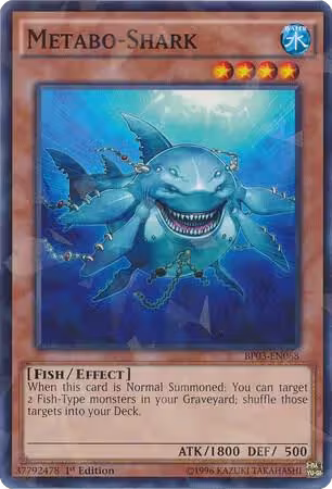 Metabo-Shark (Shatterfoil) (BP03-EN068), Battle Pack 3: Monster League — Yu-Gi-Oh! card price