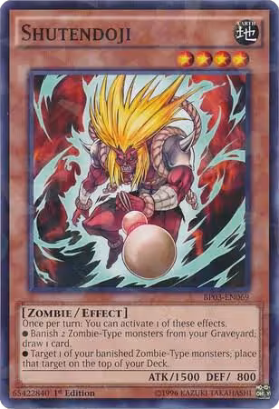 Shutendoji (Shatterfoil) (BP03-EN069), Battle Pack 3: Monster League — Yu-Gi-Oh! card price