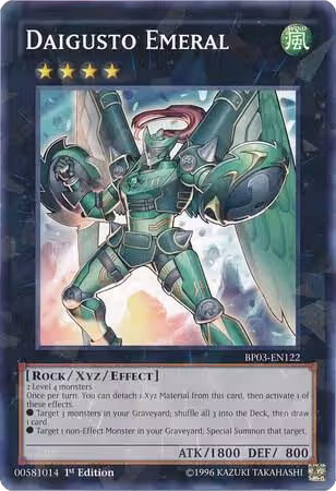 Daigusto Emeral (Shatterfoil) (BP03-EN122), Battle Pack 3: Monster League — Yu-Gi-Oh! card price