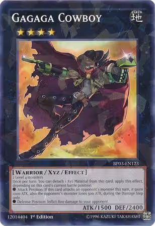 Gagaga Cowboy (Shatterfoil) (BP03-EN123), Battle Pack 3: Monster League — Yu-Gi-Oh! card price