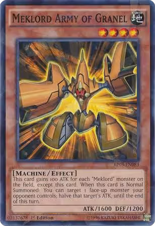 Meklord Army of Granel (Shatterfoil) (BP03-EN083), Battle Pack 3: Monster League — Yu-Gi-Oh! card price