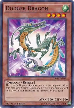 Dodger Dragon (Shatterfoil) (BP03-EN085), Battle Pack 3: Monster League — Yu-Gi-Oh! card price