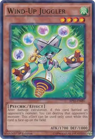 Wind-Up Juggler (Shatterfoil) (BP03-EN086), Battle Pack 3: Monster League — Yu-Gi-Oh! card price