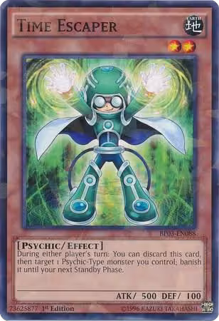 Time Escaper (Shatterfoil) (BP03-EN088), Battle Pack 3: Monster League — Yu-Gi-Oh! card price