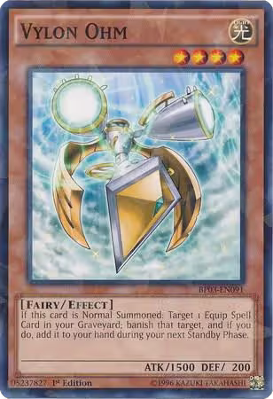 Vylon Ohm (Shatterfoil) (BP03-EN091), Battle Pack 3: Monster League — Yu-Gi-Oh! card price