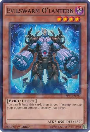 Evilswarm O'lantern (Shatterfoil) (BP03-EN099), Battle Pack 3: Monster League — Yu-Gi-Oh! card price