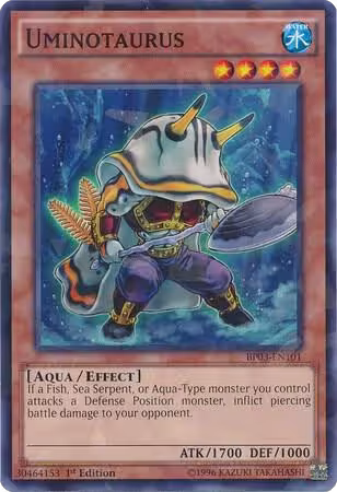 Uminotaurus (Shatterfoil) (BP03-EN101), Battle Pack 3: Monster League — Yu-Gi-Oh! card price