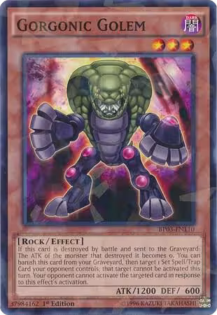 Gorgonic Golem (Shatterfoil) (BP03-EN110), Battle Pack 3: Monster League — Yu-Gi-Oh! card price