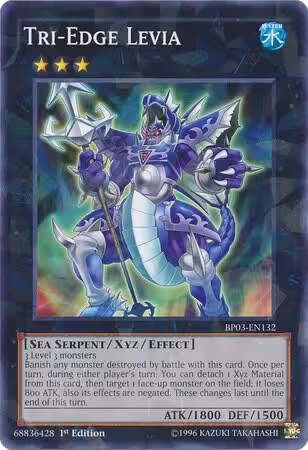Tri-Edge Levia (Shatterfoil) (BP03-EN132), Battle Pack 3: Monster League — Yu-Gi-Oh! card price