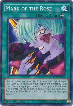 Mark of the Rose (Shatterfoil) (BP03-EN160), Battle Pack 3: Monster League — Yu-Gi-Oh! card price