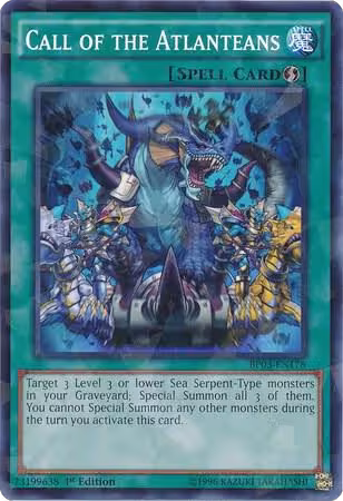 Call of the Atlanteans (Shatterfoil) (BP03-EN178), Battle Pack 3: Monster League — Yu-Gi-Oh! card price