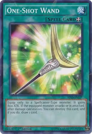 One-Shot Wand (Shatterfoil) (BP03-EN179), Battle Pack 3: Monster League — Yu-Gi-Oh! card price