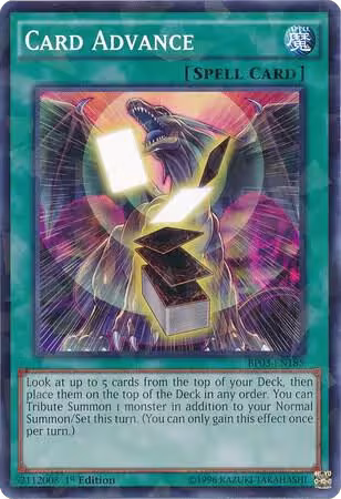 Card Advance (Shatterfoil) (BP03-EN185), Battle Pack 3: Monster League — Yu-Gi-Oh! card price