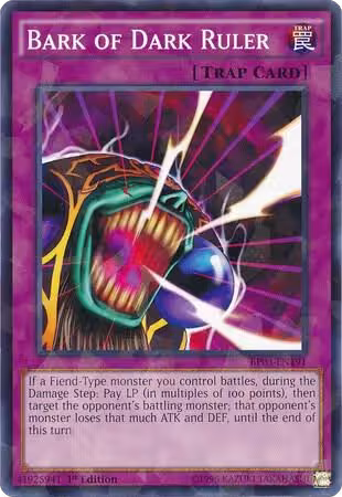 Bark of Dark Ruler (Shatterfoil) (BP03-EN191), Battle Pack 3: Monster League — Yu-Gi-Oh! card price