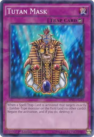 Tutan Mask (Shatterfoil) (BP03-EN195), Battle Pack 3: Monster League — Yu-Gi-Oh! card price