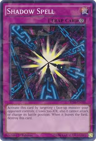Shadow Spell (Shatterfoil) (BP03-EN198), Battle Pack 3: Monster League — Yu-Gi-Oh! card price