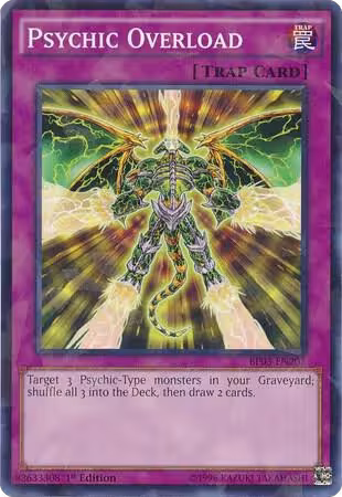 Psychic Overload (Shatterfoil) (BP03-EN207), Battle Pack 3: Monster League — Yu-Gi-Oh! card price