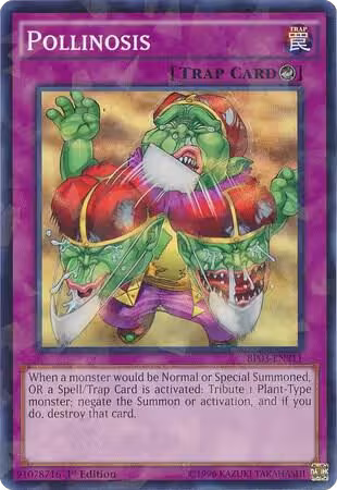 Pollinosis (Shatterfoil) (BP03-EN211), Battle Pack 3: Monster League — Yu-Gi-Oh! card price