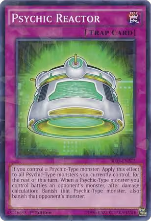 Psychic Reactor (Shatterfoil) (BP03-EN222), Battle Pack 3: Monster League — Yu-Gi-Oh! card price