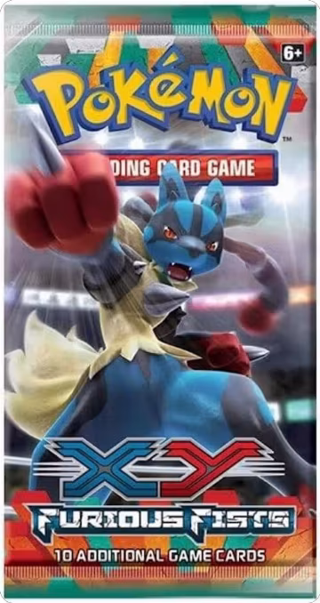 Furious Fists Booster Pack, XY - Furious Fists — Pokémon sealed product price